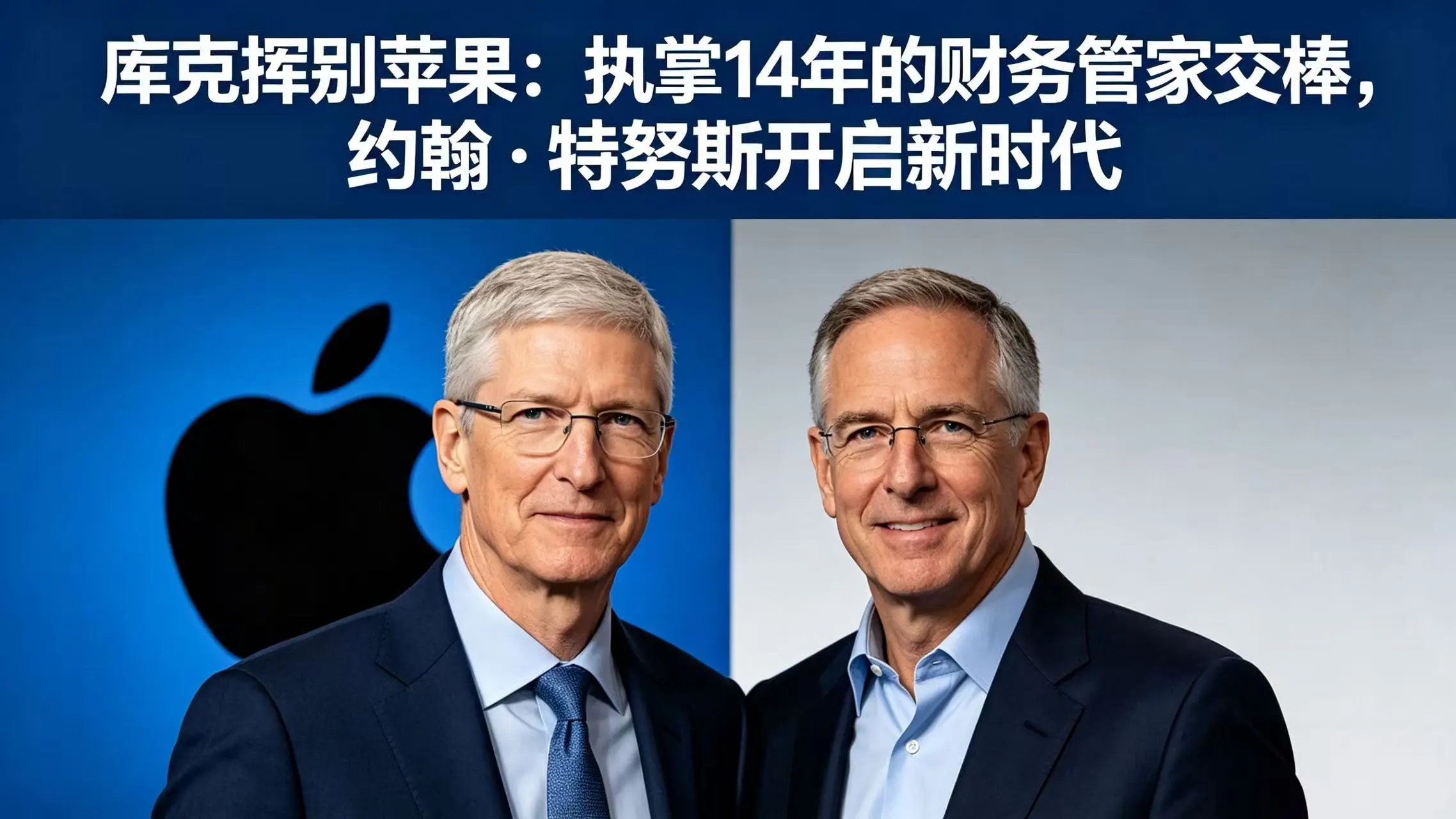 库克挥别苹果：执掌14年的”财务管家”交棒，约翰·特努斯开启新时代