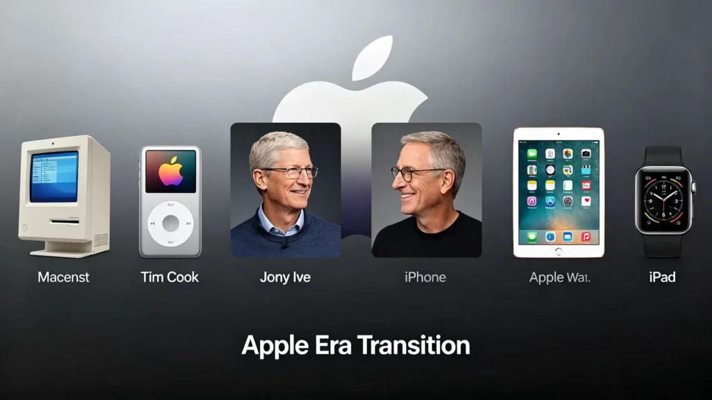 蒂姆库克与苹果新任掌门人特努斯对比，苹果 AI 时代战略变革产业链行情解读配图