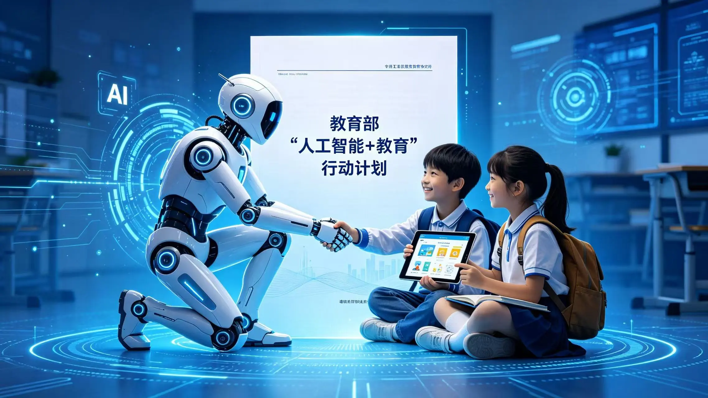 教育部等五部门联合发文：”人工智能+教育”行动计划如何重塑学习未来