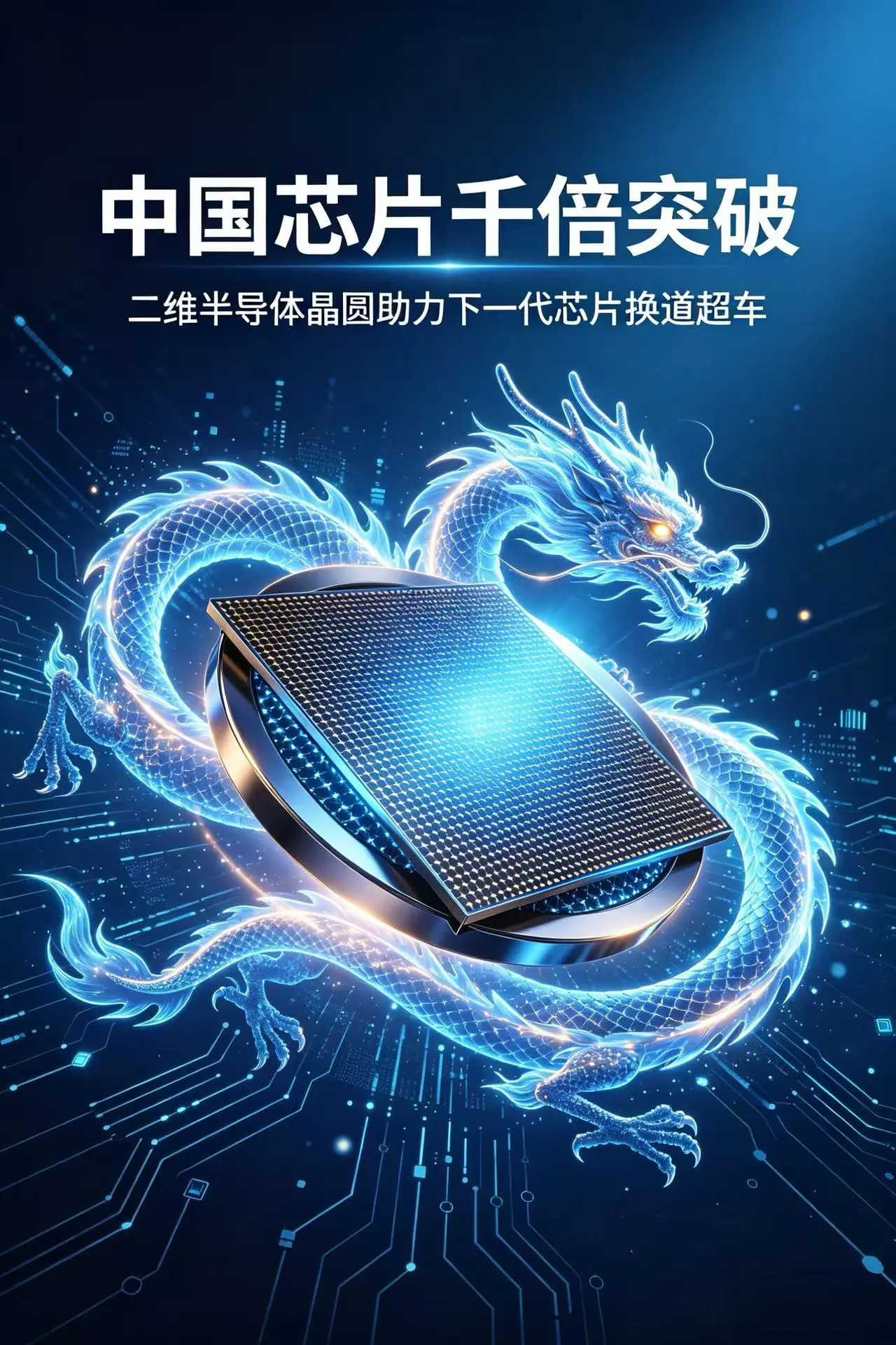 中国芯片千倍突破：二维半导体如何改写全球格局