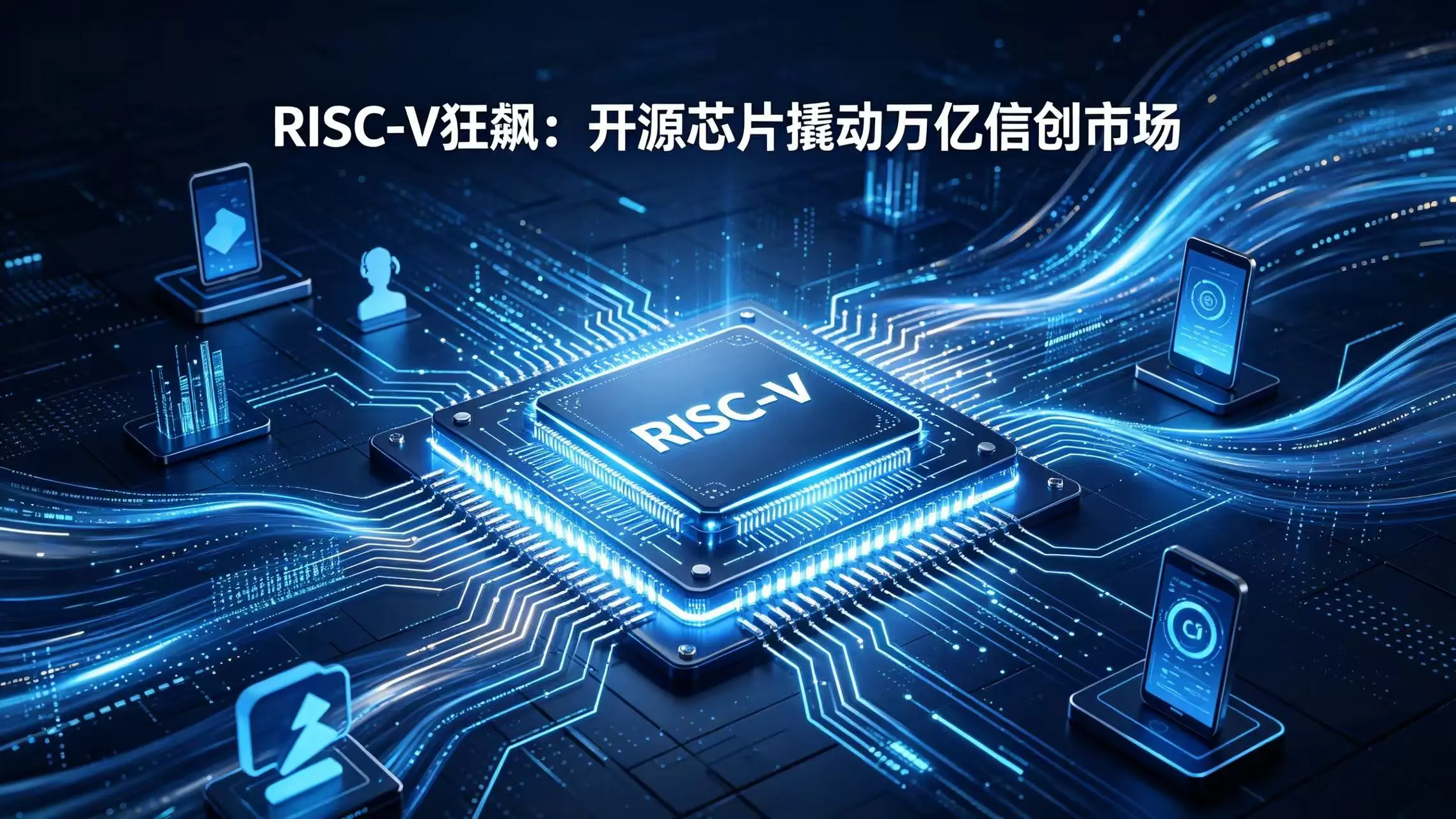 RISC-V狂飙：开源芯片如何撬动万亿信创市场