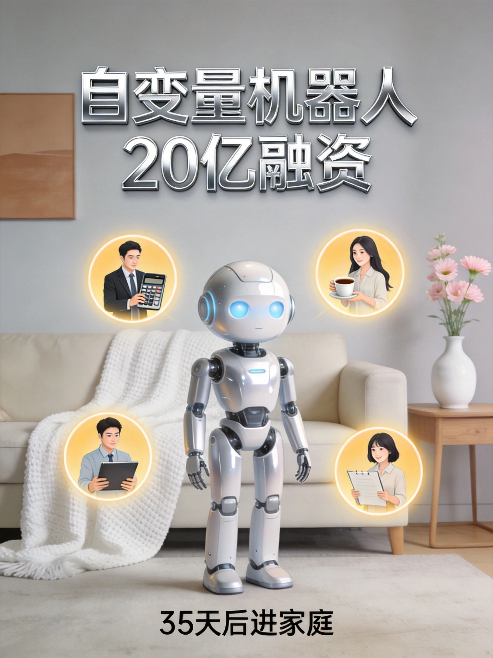 阿里美团字节小米罕见会师，具身智能35天后进家庭