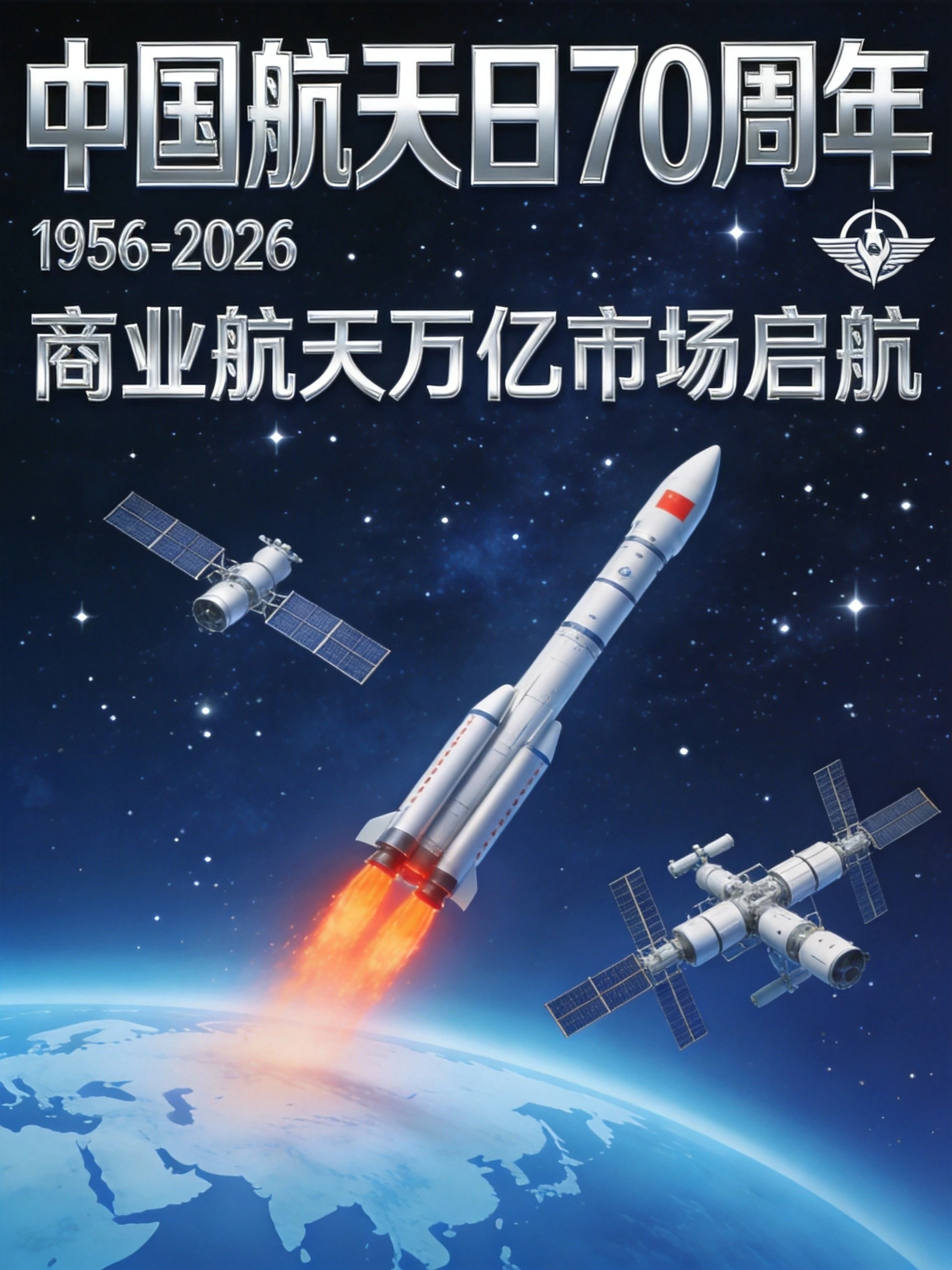 商业航天万亿市场启航，可回收火箭密集试飞