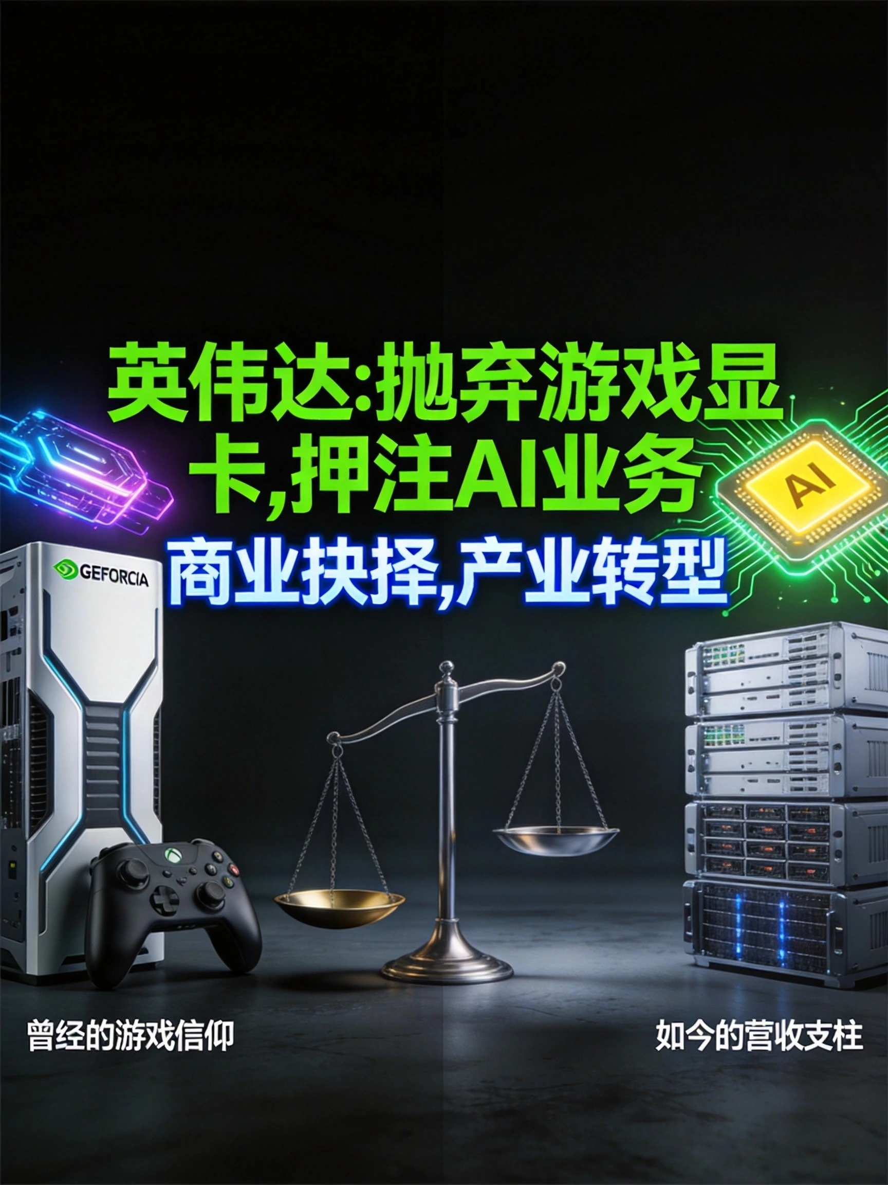 英伟达三十年首次断更：AI暴利时代，游戏显卡被集体抛弃