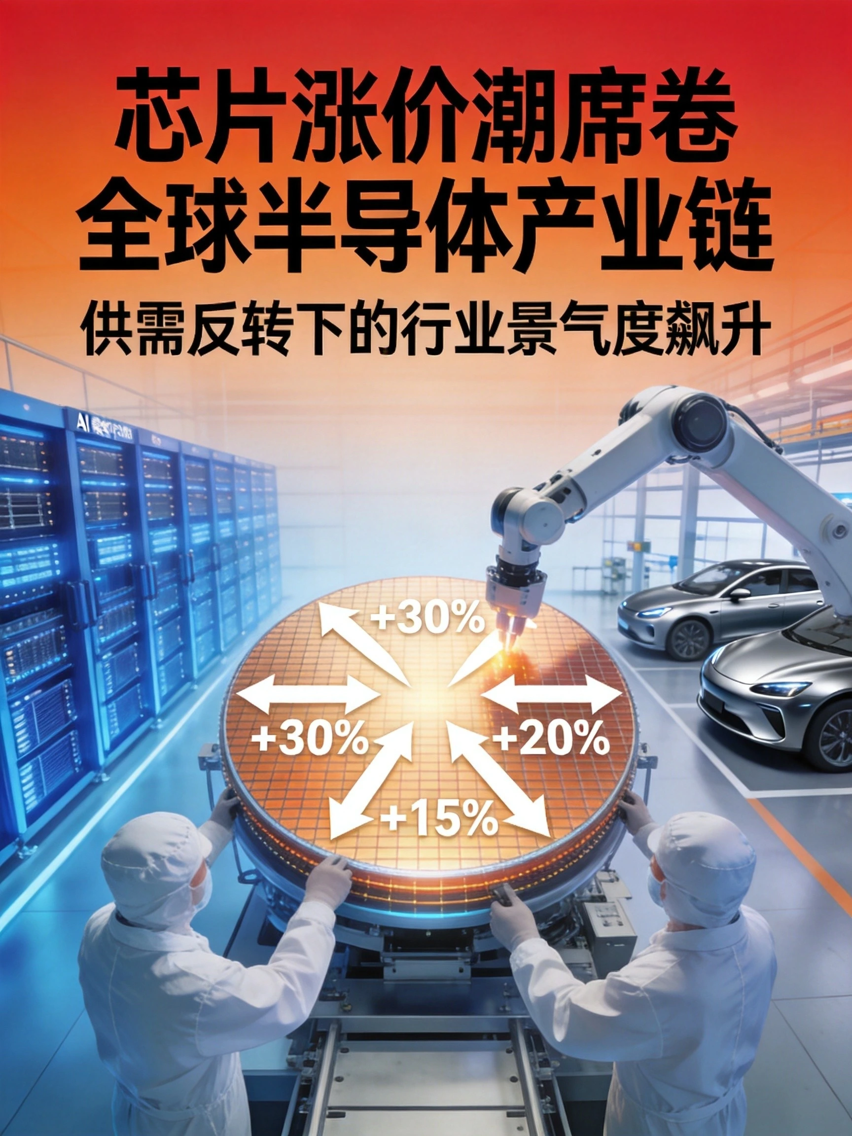 芯片涨价潮来袭：成熟制程供需反转，2026年涨价效应全扩散