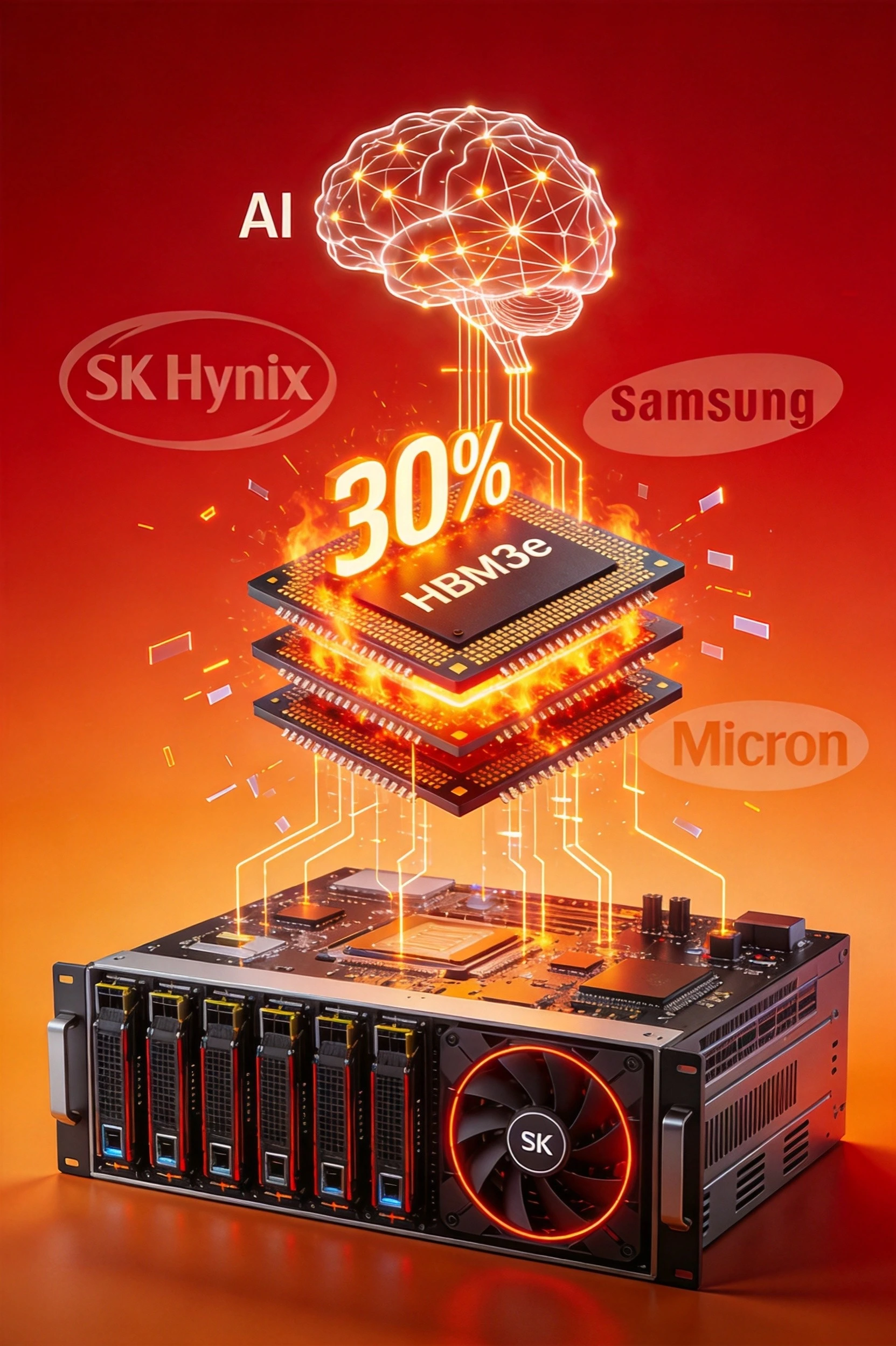 HBM3e紧急接棒涨价30%：AI算力战争下的存储困局