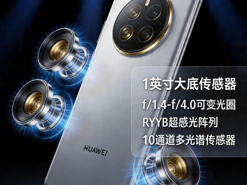 华为Pura 90系列 - 影像旗舰XMAGE摄像头模组特写