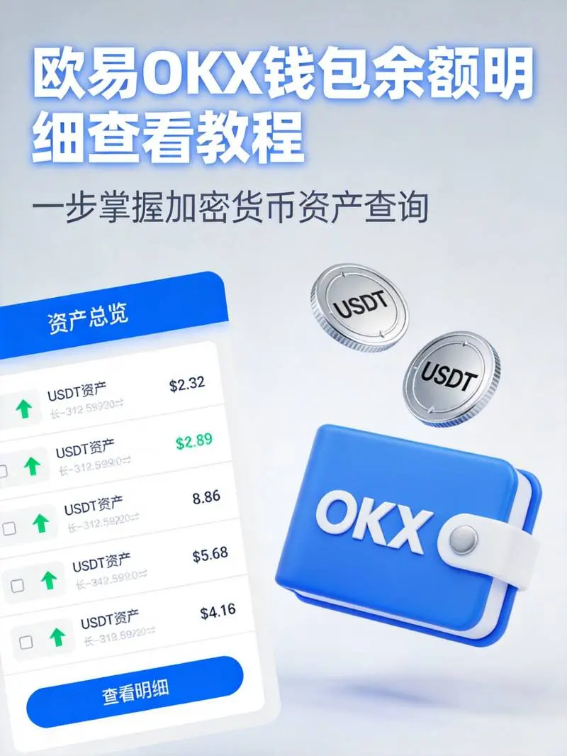 欧易OKX钱包余额明细查看教程封面