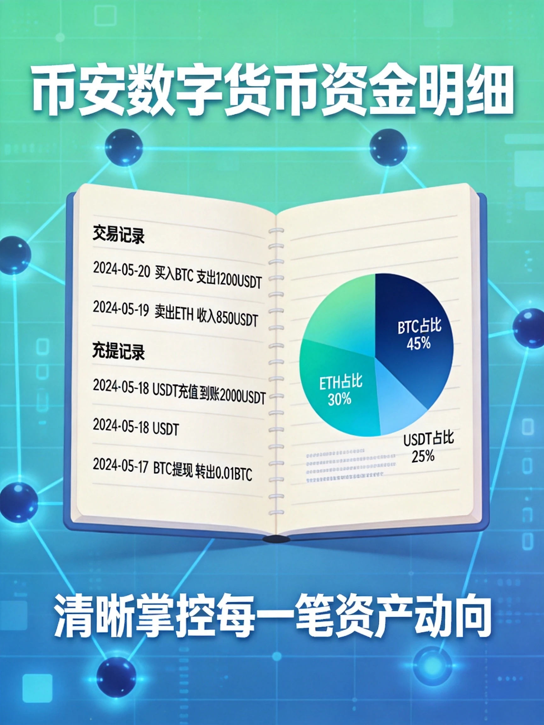 你的币安账户是一本“账本”，这篇教你怎么逐页翻